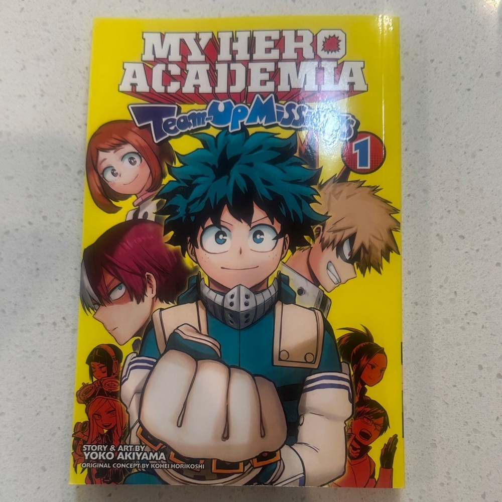 My Hero Academia Team-Up Missions Vol. 1 Manga BOOK